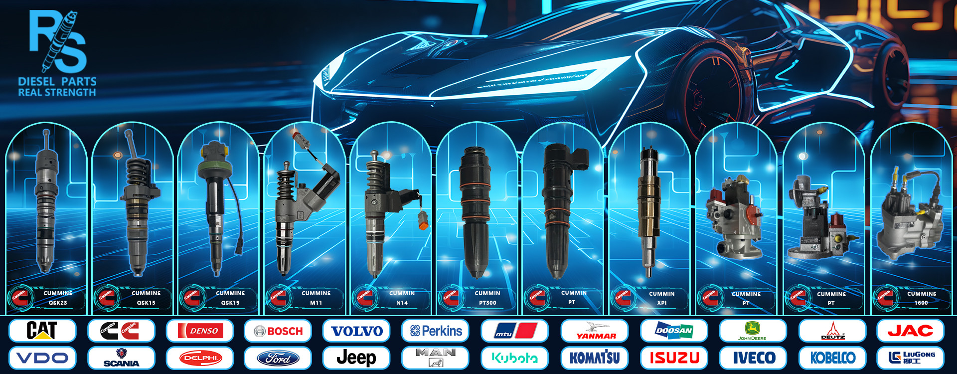 Qualità Iniettore diesel di Cummins Fabbrica